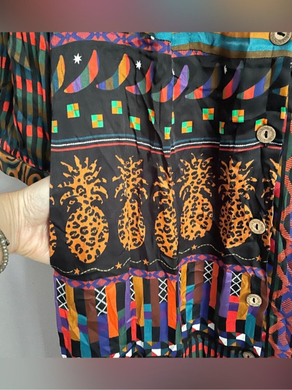 Farm Rio for Anthropologie Ciela Midi Shirtdress - Small, runs BIG! - Picture 7 of 14
